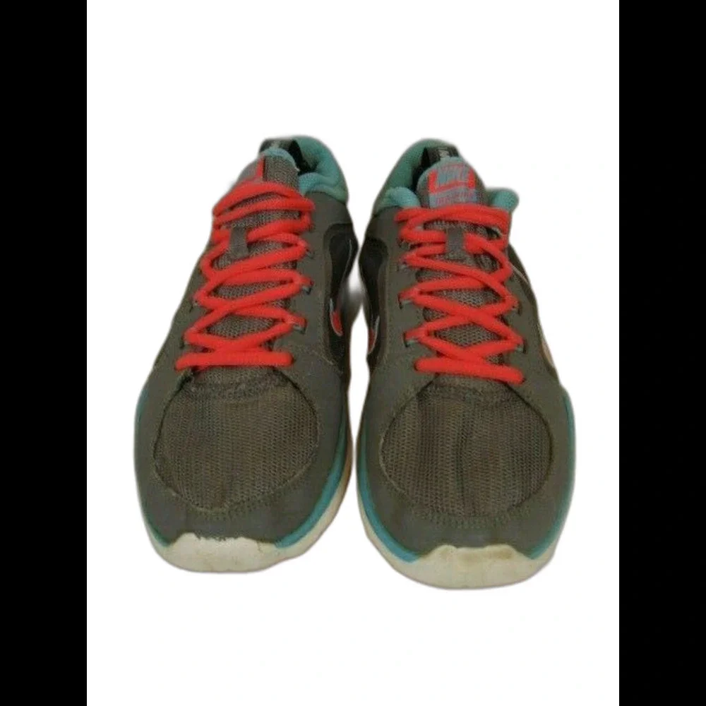 Womens Nike Training Gray/Blue Running Athletic Tennis Shoes sz 7.5